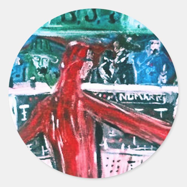 STICKER ROND COUPER DJ (Devant)