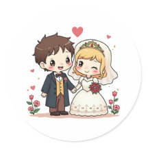 Couple de Conte de Fée Enjoué – Scène Kawaii Charm
