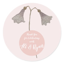 Couple Merci Floral Fleurs sauvages