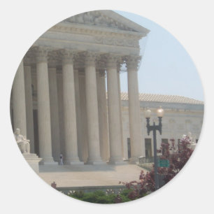 Sticker Rond Cour suprême des États-Unis