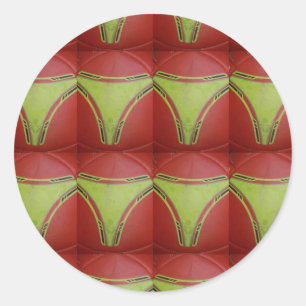 Sticker Rond Courbes jaunes dorées.JPG