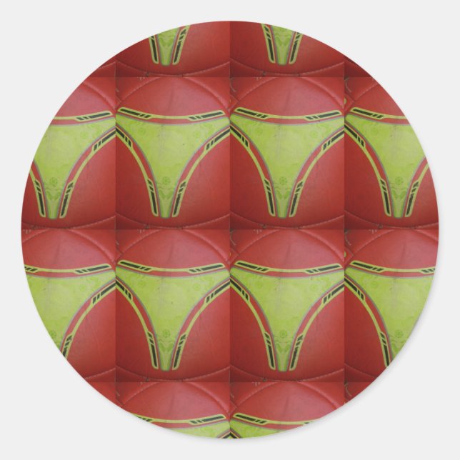 Sticker Rond Courbes jaunes dorées.JPG (Devant)