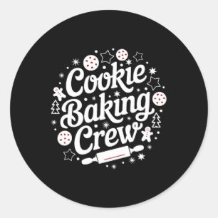 Sticker Rond Courtney's Womens Matching Cookie Baking Crew
