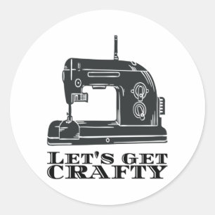 Sticker Rond Couture - Soyons créatifs