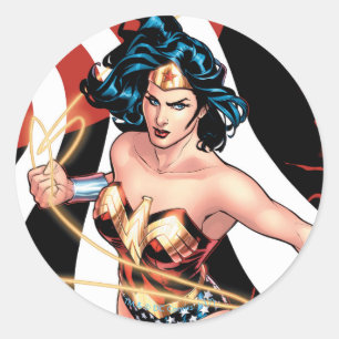 Sticker Rond Couverture comique Wonder Woman #12