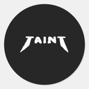 Sticker Rond Crackers royaux Taint