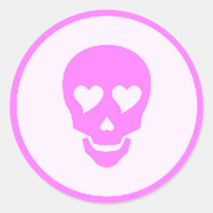 Sticker Rond crâne