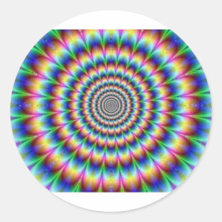 Sticker Rond Cravate Die Vortex