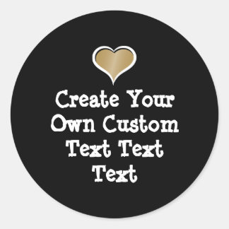 Sticker Rond Create your own custom text