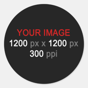 Sticker Rond Créations personnelles