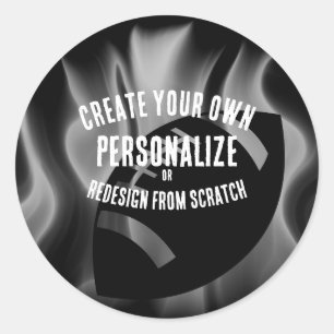 Sticker Rond Créez votre propre