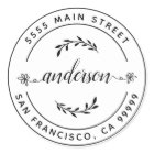 Créez votre propre adresse de retour Classique Ron