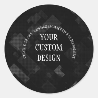Sticker Rond Créez votre propre conception personnalisée