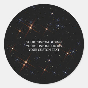 Sticker Rond Créez votre propre personnalisation personnalisée