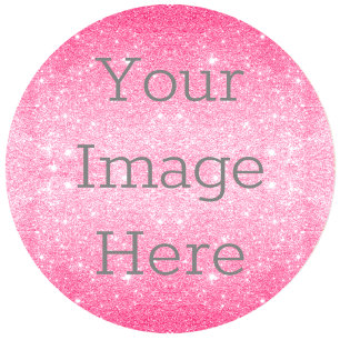 Sticker Rond Créez votre propre poussière de Parties scintillan