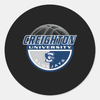 Sticker Rond Creighton Bluejays Basketball Dunk