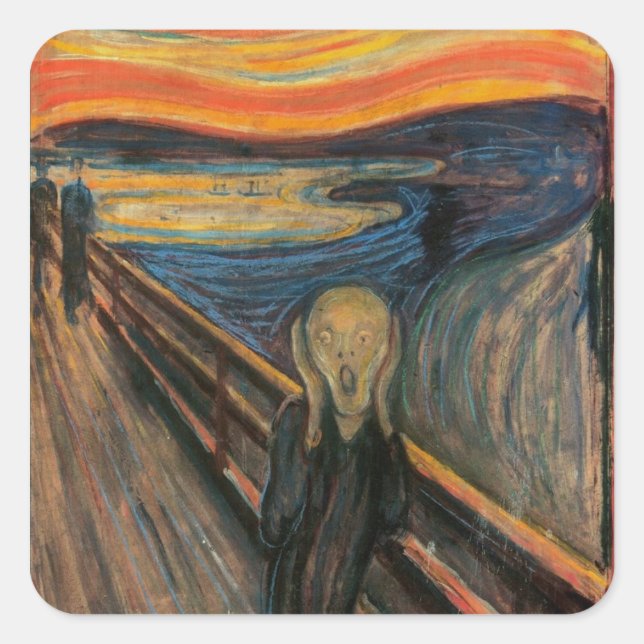 Sticker rond cri (Devant)