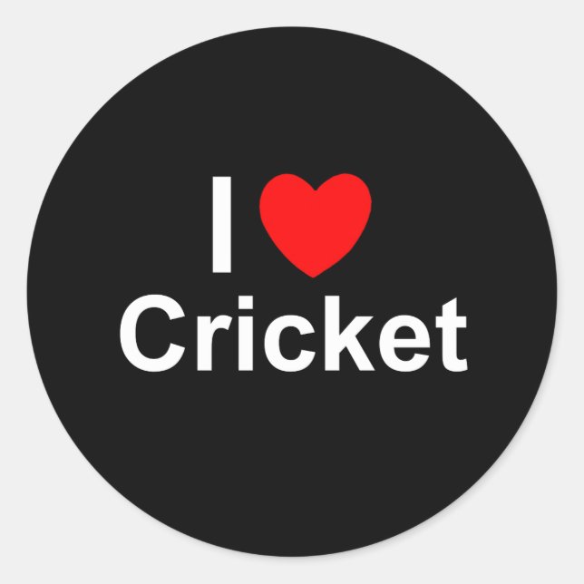Sticker Rond Cricket (Devant)