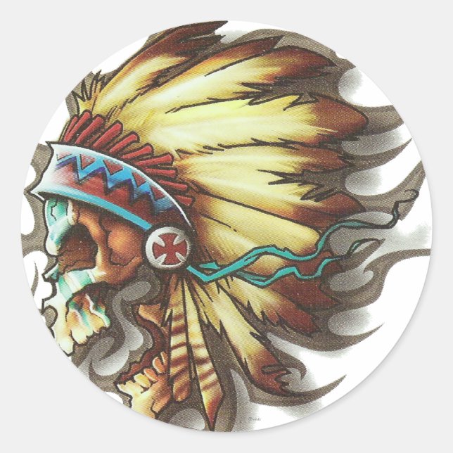 Sticker Rond Crim d'argent (Devant)