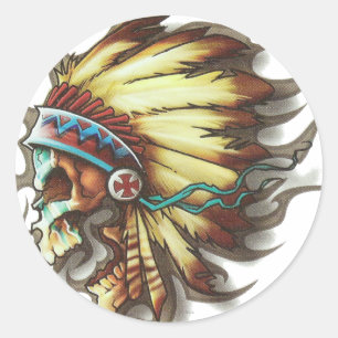 Sticker Rond Crim d'argent