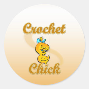 Sticker Rond Crochet