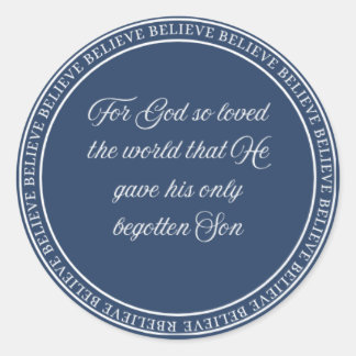 Sticker Rond Croire - Sceau de chasse petit