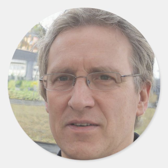 Sticker Rond Crois toujours en toi-même (Devant)