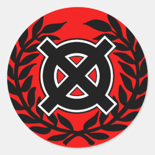 Sticker Rond Croix celtique