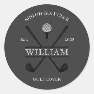 Sticker Rond Croix du Club des Amoureux de Golf