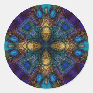 Sticker Rond Croix du Tabernacle