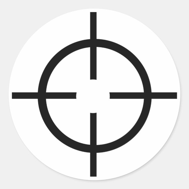 Sticker Rond Crosshire (Devant)