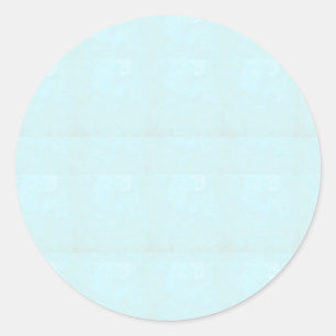 Sticker rond CRYSTAL BLUE Classic