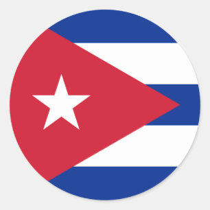 Sticker Rond cuba