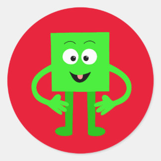 Sticker Rond Cube Cubie