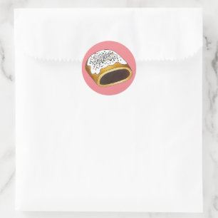 Sticker Rond Cucidati Cuccidati Italien Fig Cookies