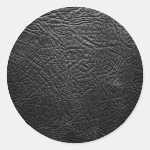 Sticker Rond Cuir