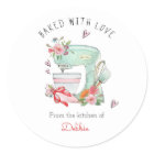 Cuit avec l'aquarelle Love Cake Mixer