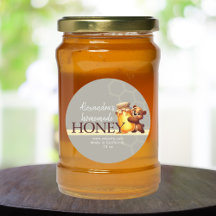 Cute Honey Happy Teddy Bear Honeycomb Product 