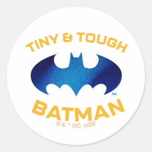 Sticker Rond Cuter than mignon minuscule & Tough Batman