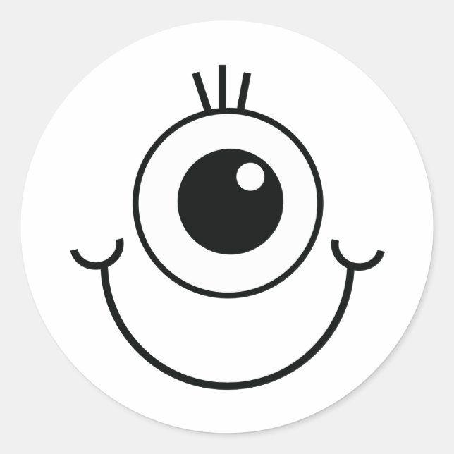 Sticker Rond Cyclops Magellan (Devant)