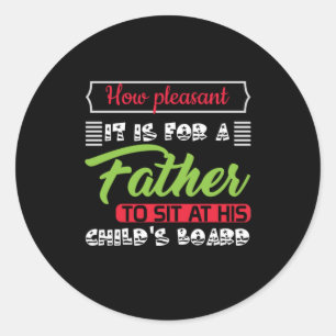 Sticker Rond Daddy Don C'Est Pour Un Père