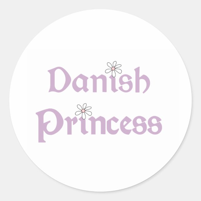 Sticker Rond Daisies Danoise (Devant)