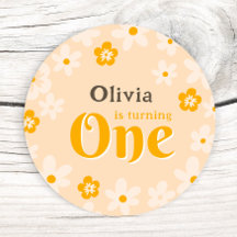 Daisy Boho Floral 1er anniversaire