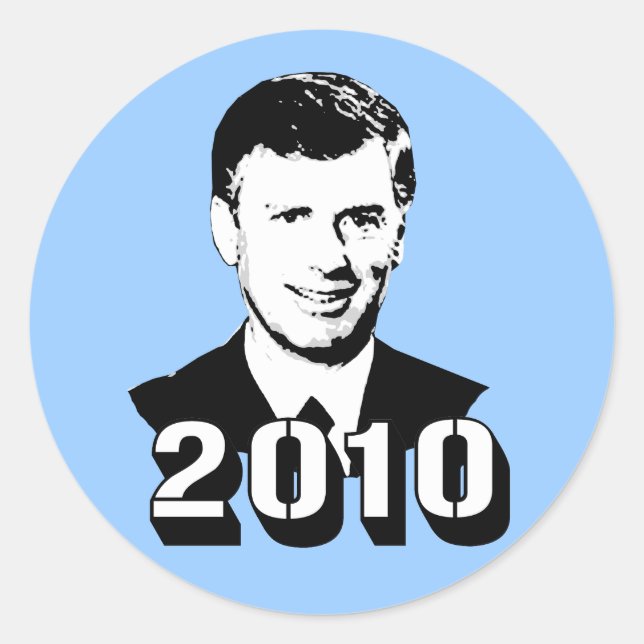 Sticker Rond Dan Quayle (Devant)
