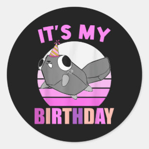 Sticker Rond Dandys World Pebble _ C'Est Juste Une Fille De Gal