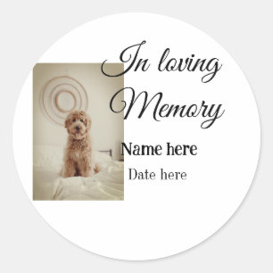 Sticker Rond Dans l'amour mémoire mémorial gardien de l'amour a