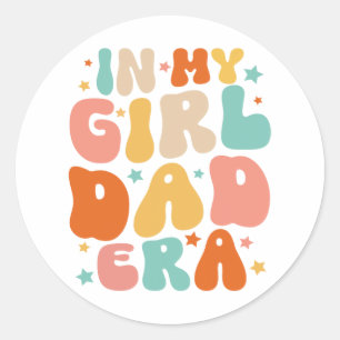 Sticker Rond Dans l'ère des adolescents de mon père