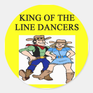 Sticker Rond danse de ligne