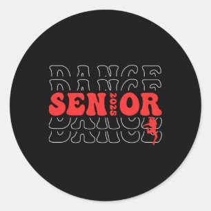 Sticker Rond Danse super Senior 2025 Cl De 2025 Senior Dancer