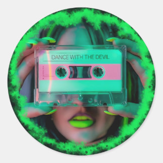 Sticker Rond danser avec le diable